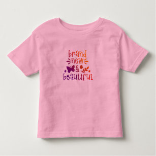 Camiseta de marca nova e linda para crianças