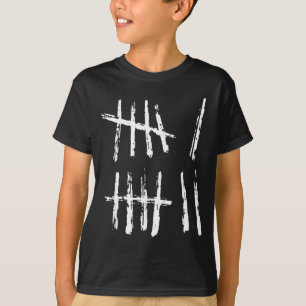 Camiseta de Marcação de Contagem 67 Engraçada Seis