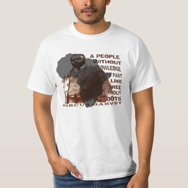 Camiseta de Marcus Garvey (Frente)