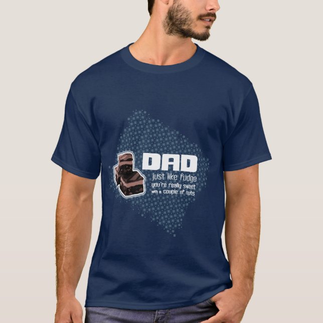 Camiseta de marinho de aniversário de Dia de os pa (Frente)