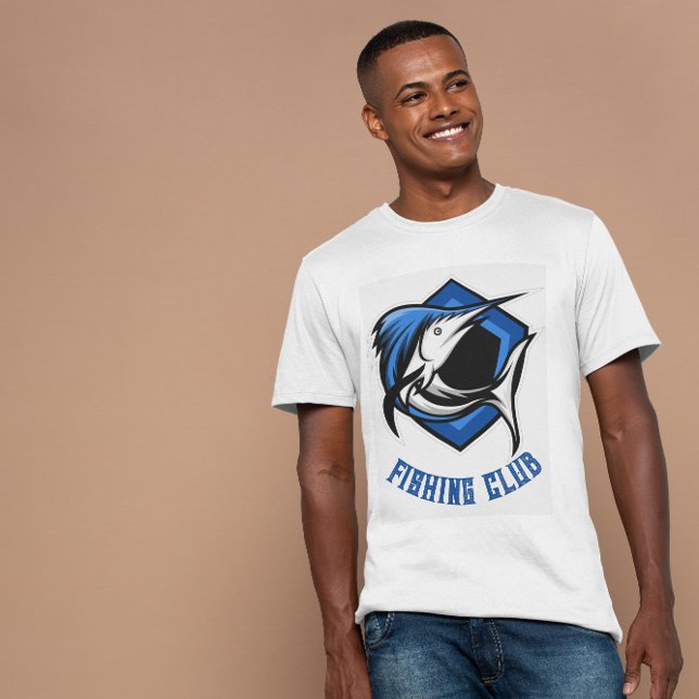 Camiseta de Mascote de Jogos Azul (Criador carregado)