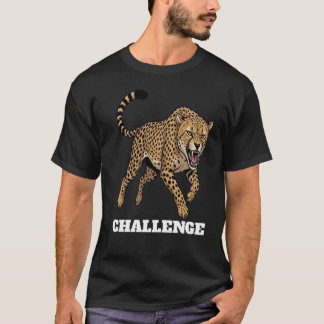 Camiseta de Mascote Esportivo Desafio do Guepardo