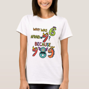 Camiseta de Matemática Divertida 7 8 9 para Profes