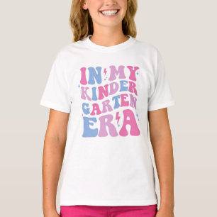 Camiseta de Maternal para Crianças Pequenas 1º Dia