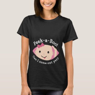 Camiseta de Maternidade Peek-A-Boo