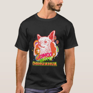 Camiseta De Mayo Cão Mexicano Chihuahua Fiesta Maracas