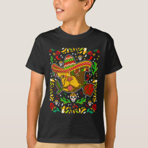 Camiseta De Mayo Frenchie Sombrero French Buldog May 5