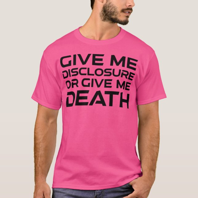 Camiseta Dê-Me A Divulgação Ou Me Dê Morte (Frente)