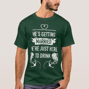 Camiseta Dê-me Cerveja Estou Me Casando Homem Divertido Noi