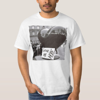 Camiseta Dê-me em segundo a esperança