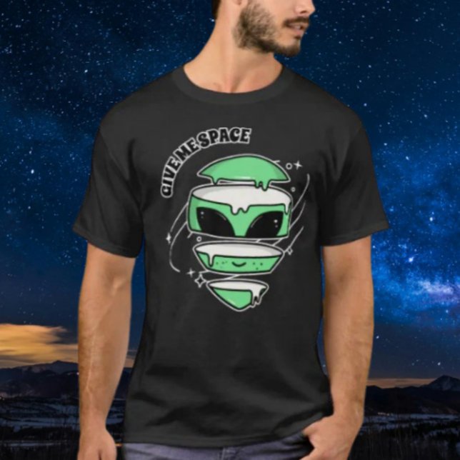 Camiseta Dê-me Espaço (Criador carregado)