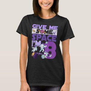 Camiseta Dê-me espaço Eu sou 8 Astronauta de Astronauta de