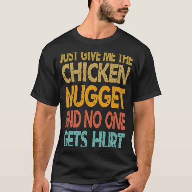 Camiseta Dê-Me O Fingente De Frango, Chris. (Frente)