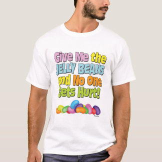 Camiseta Dê-me os feijões de geléia