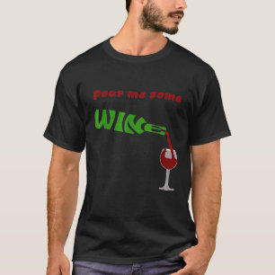 Camiseta Dê-me um Bebado de bebida alcoólica em festas de v
