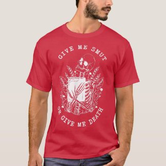 Camiseta Dê-Me Um Esqueleto Engraçado, Livro De Sobremesas