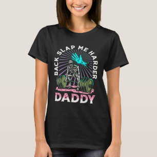 Camiseta Dê-me um Tapinha nas Costas Mais Forte Papai Levan