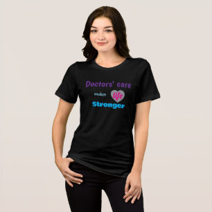 Camiseta de Médico – O Cuidado Torna a Vida Mais F