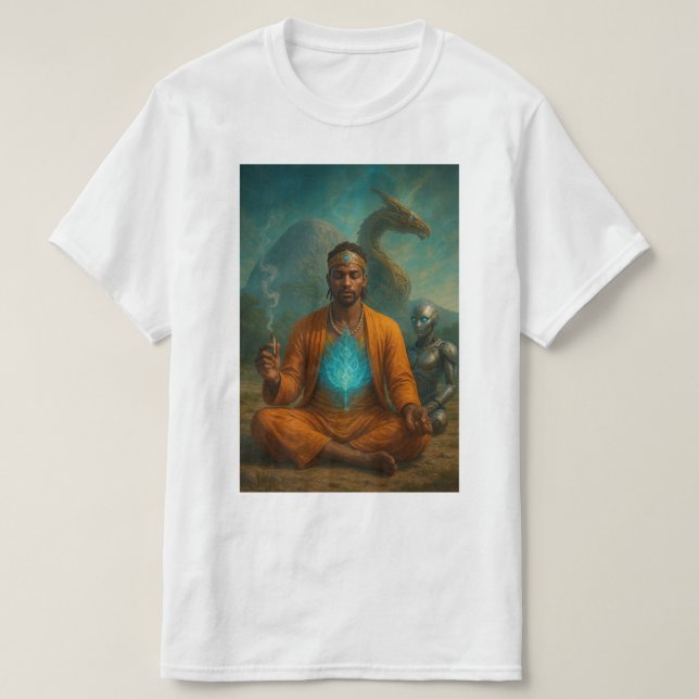 Camiseta de meditação Muur (Frente do Design)