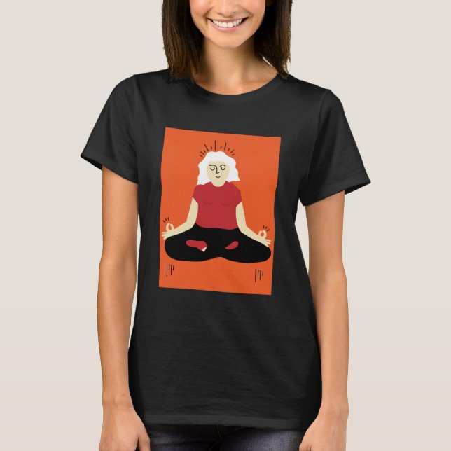 Camiseta de Meditação Transcendental (Frente)