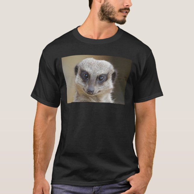 Camiseta De Meerkat fim acima (Frente)