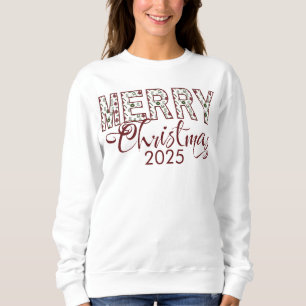 Camiseta de Mel Vermelho Branco Natal 2025