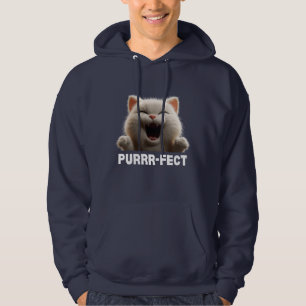 Camiseta de Meme de Gato Risonho PURRR-FEITO