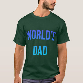 Camiseta de meme do Dia dos Pais do pai do mundo v