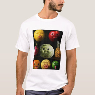 Camiseta de Meme Frutado – Gen Z Gráfica Divertida