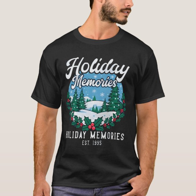 Camiseta de Memórias de Férias (Frente)