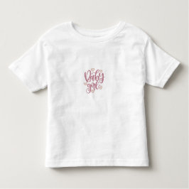 camiseta de menina bebê