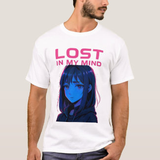 Camiseta de Menina de Anime Cyberpunk