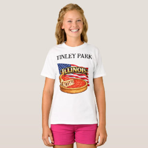 Camiseta de Menina de Illinois