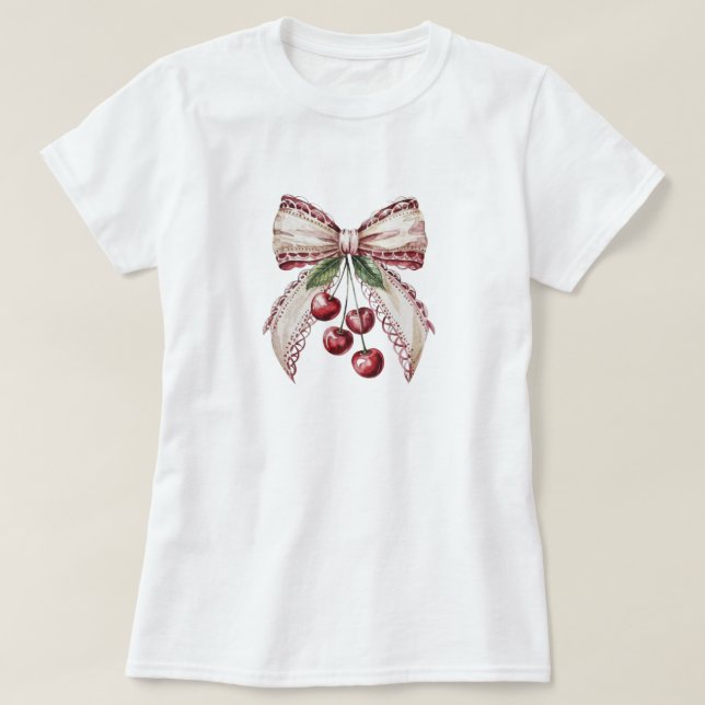 Camiseta de Menina Elegante (Frente do Design)