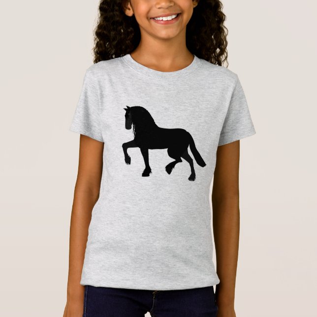 Camiseta de Menina Frísia (Frente)