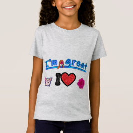 Camiseta de meninas