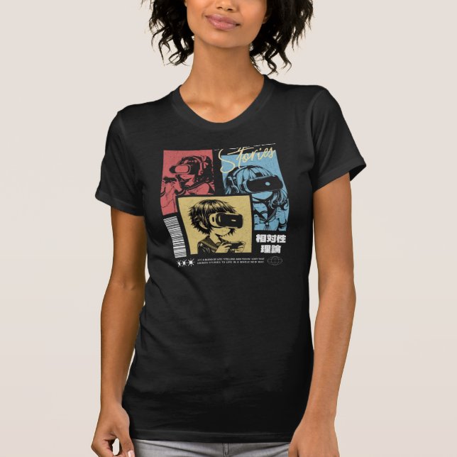 Camiseta de Meninas de Anime  (Frente)