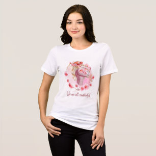 Camiseta de Meninas Fofa – Blusa Estilosa com Gráf