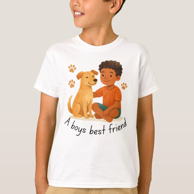 Camiseta de menino (Frente)