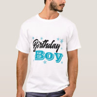 Camiseta de Menino de Aniversário