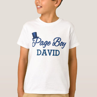 Camiseta de Menino de Página Bonita para Personali