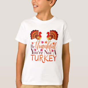 Camiseta de Menino Peru 'Seja Grato por Não Ser um
