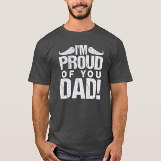 Camiseta de Mensagem do Pai Emocional