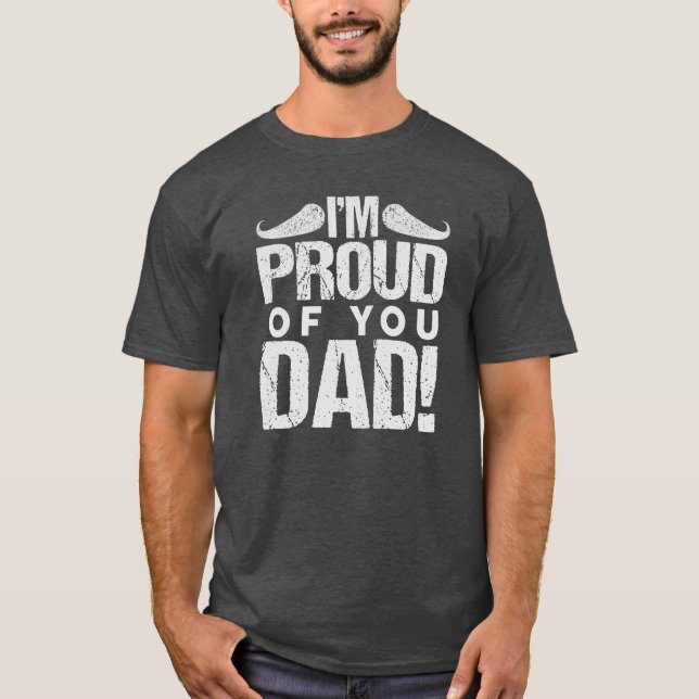 Camiseta de Mensagem do Pai Emocional (Frente)