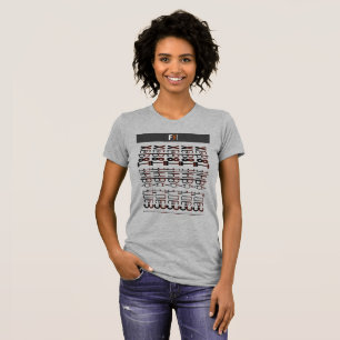 Camiseta de Mensagem Oculta - FYI Não Posso Ser Ad