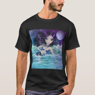 Camiseta de Mermaid Amid the Soft Sea
