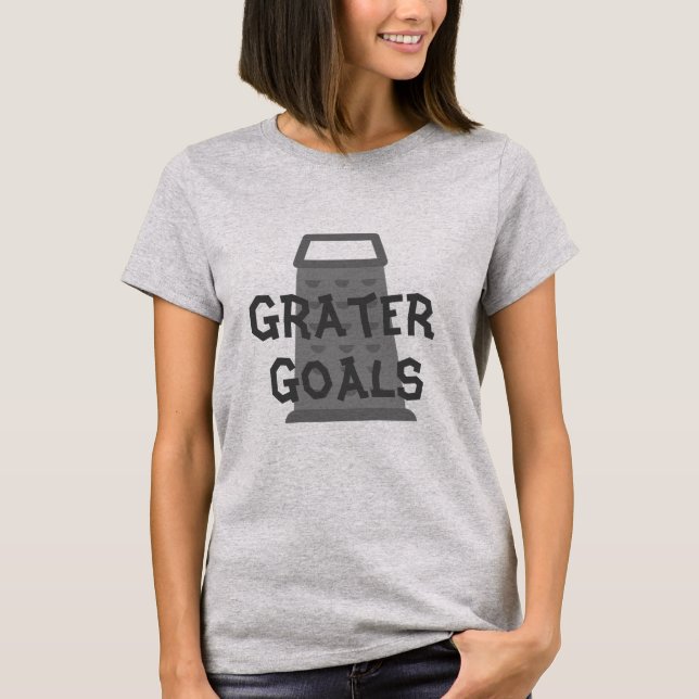 Camiseta de Metas de Grater (Frente)