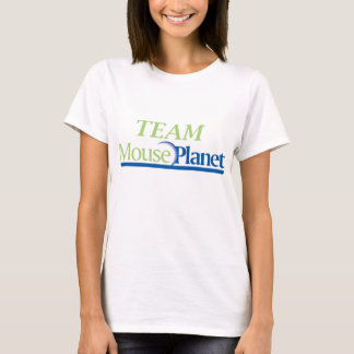 Camiseta de microfibra feminina do Team MousePlane