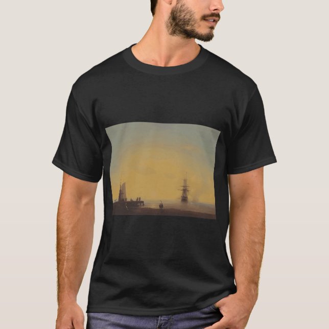 Camiseta De Mleta a Gudauri - Ivan Konstantinovich Aivaz (Frente)