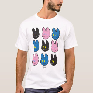 Camiseta de Moda Urbana com Padrão de Grade do Coo